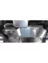 Ski protection réservoir et silencieux arrière aluminium 6mm Dacia