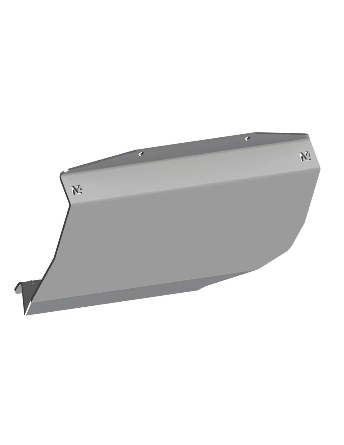 Ski de protection de réservoir en aluminium de 6mm pour Mitsubishi