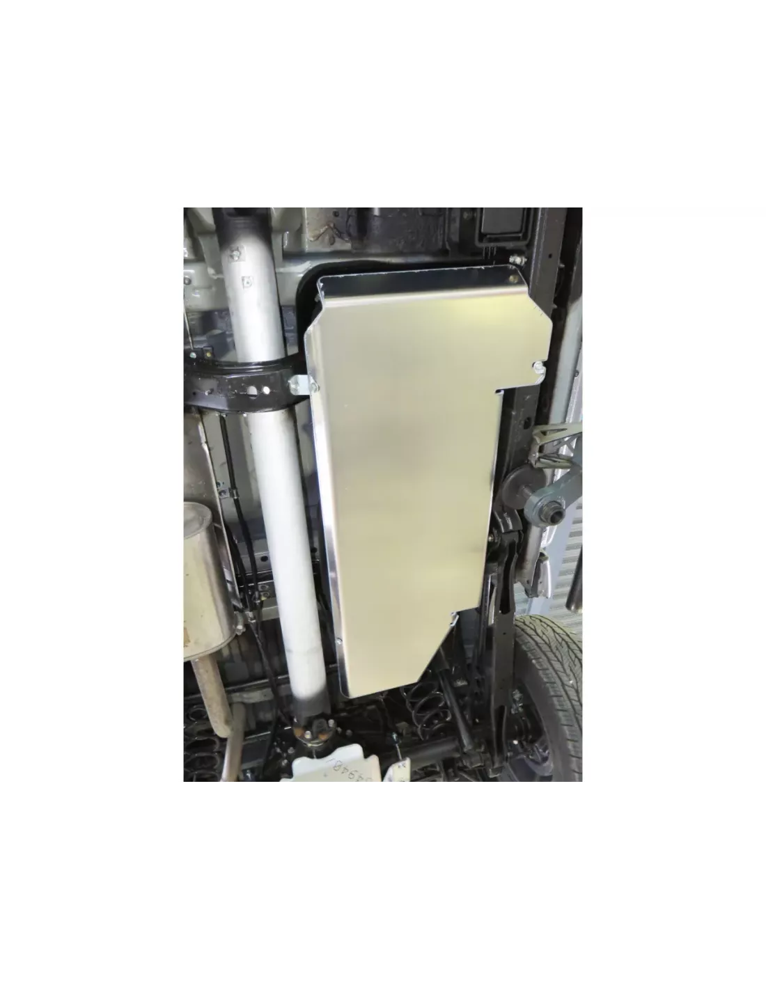 Ski de protection de réservoir en aluminium de 6mm pour Nissan Navara