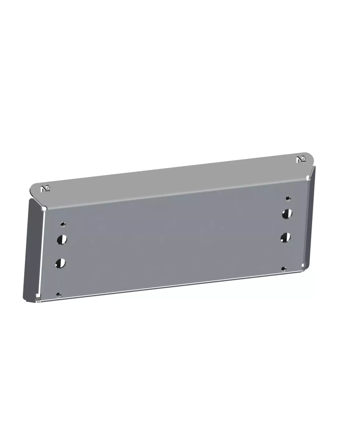 8mm aluminium tankbeveiliging skiën voor Iveco Daily 3