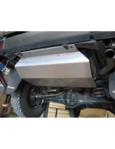 Ski de protection de réservoir en aluminium de 6mm pour Toyota KZJ95 2