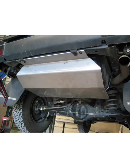 Ski de protection de réservoir en aluminium de 6mm pour Toyota KZJ95