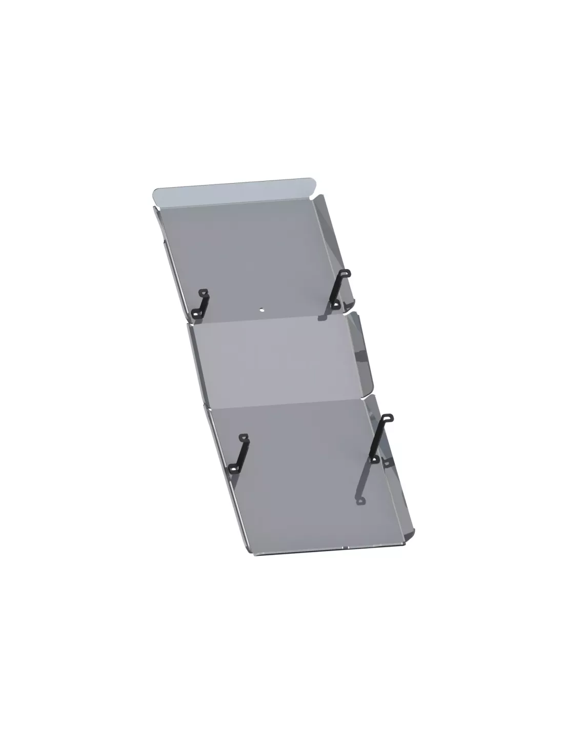 6 mm aluminium tank beschermende skiën voor Mercedes Vito