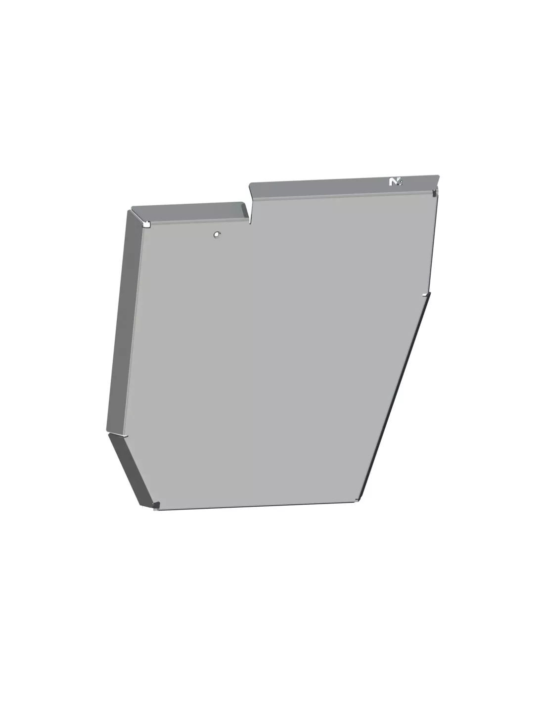 Gasoil tank beschermende skiën en adblue aluminium 6 mm