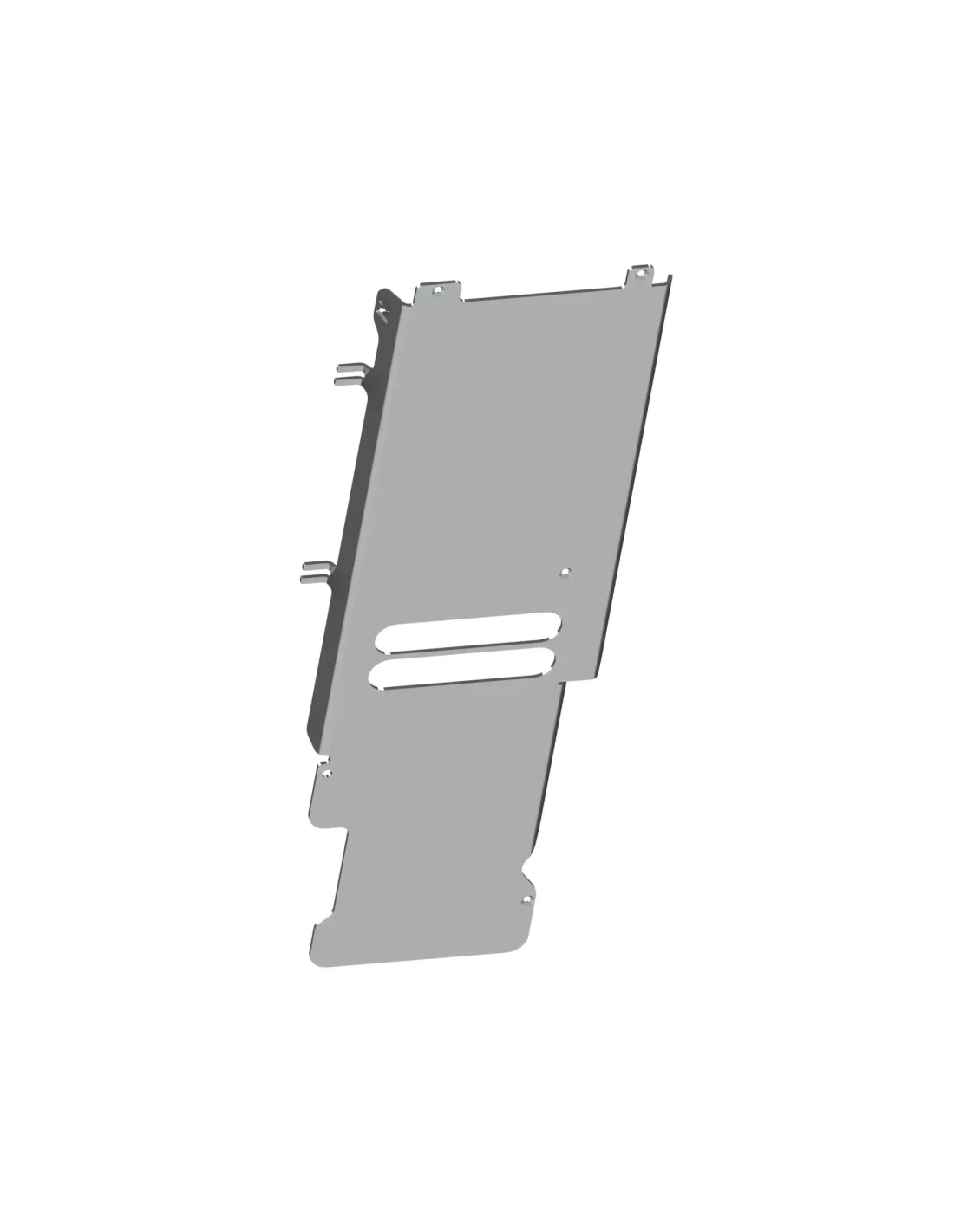 Ski de protection de réservoir en aluminium de 6mm pour Jeep Wrangler