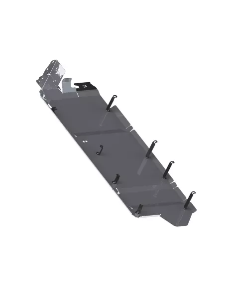 Ski réservoir carburant + adblue + webasto en aluminium de 5mm