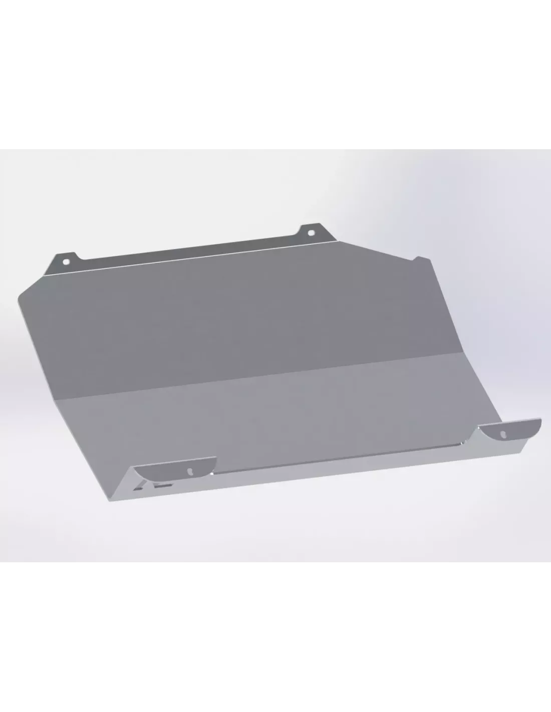 Ski de protection de réservoir supplémentaire en aluminium de 5mm