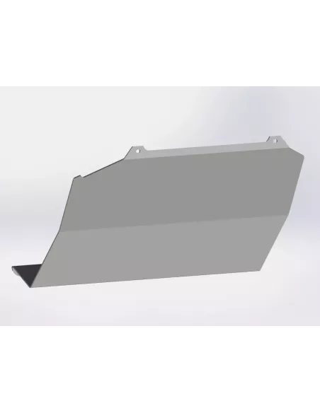 Ski de protection de réservoir supplémentaire en aluminium de 5mm