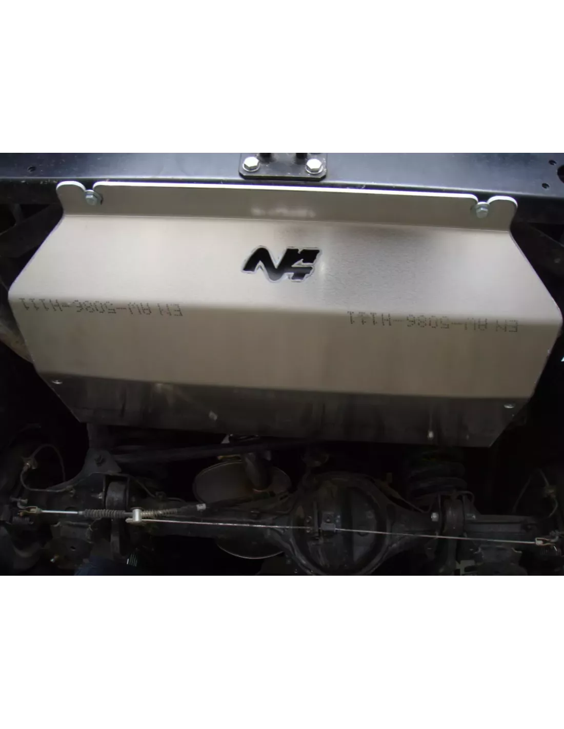 6mm aluminium tankbeveiliging skiën voor TOYOTA LJ73