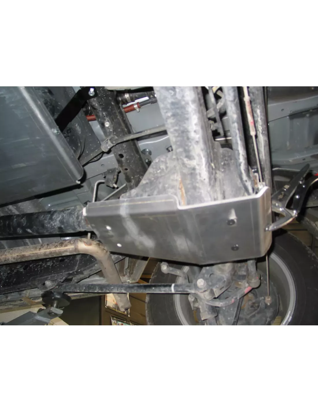 Skibescherming Neus Aluminium Achterbrug 8mm Toyota HDJ80 HDJ100