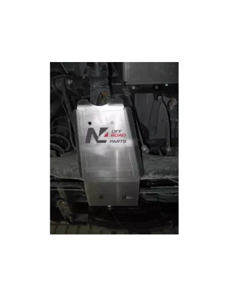 Ski protection nez pont arrière aluminium 8mm Toyota HDJ80 HDJ100