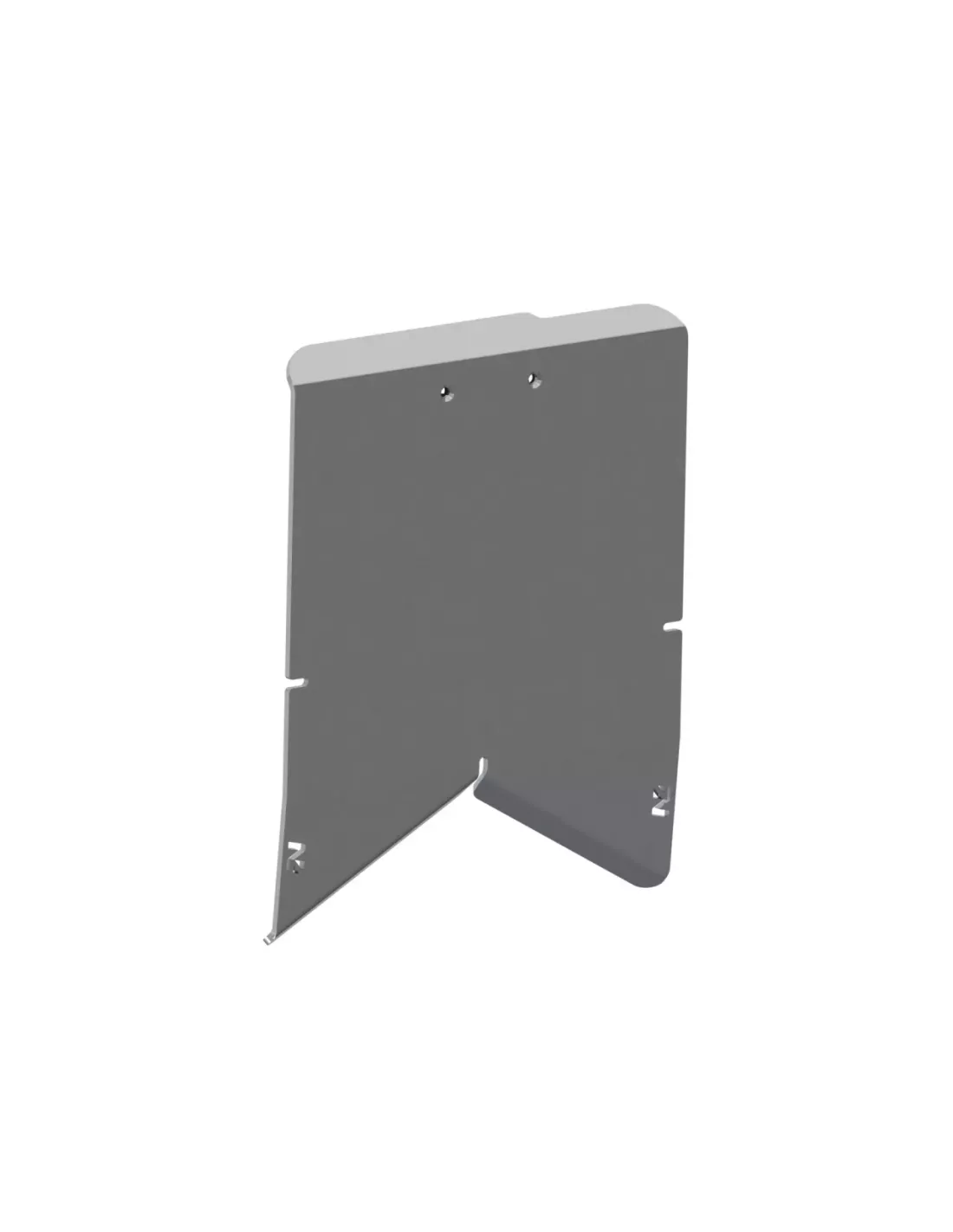 Ski de protection de pont arrière en aluminium de 8mm pour Toyota