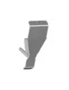 8mm aluminium achterbrug Neusbescherming Ski voor