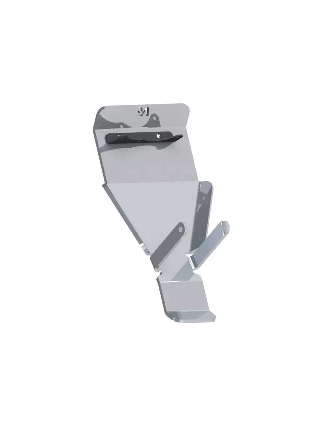Ski de protection de nez de pont arrière en aluminium de 8mm pour