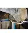8mm aluminium achterbrug Neusbescherming Ski voor