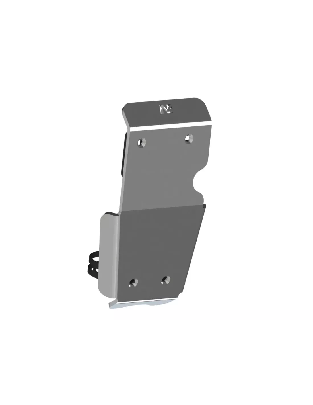 Ski de protection de nez de pont arrière en aluminium de 8mm pour
