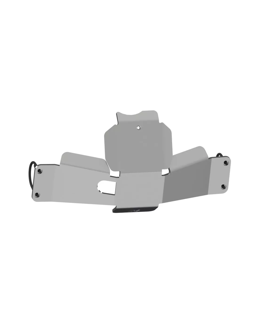 8mm aluminium achterbrug Neusbescherming Ski voor