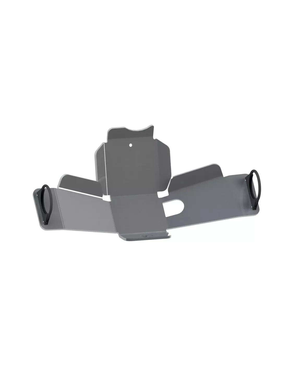 Ski de protection de nez de pont arrière en aluminium de 8mm pour