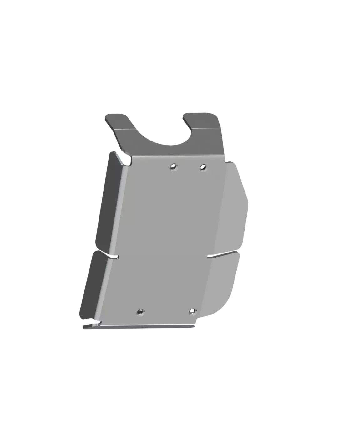 Ski de protection de pont arrière en aluminium de 6mm pour Volkswagen