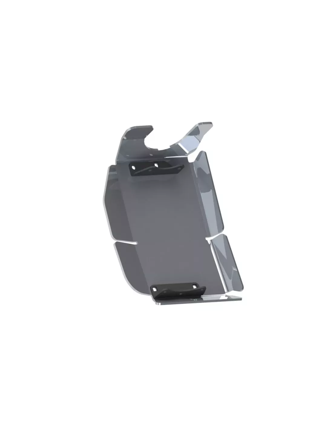 Ski de protection de pont arrière en aluminium de 6mm pour Volkswagen
