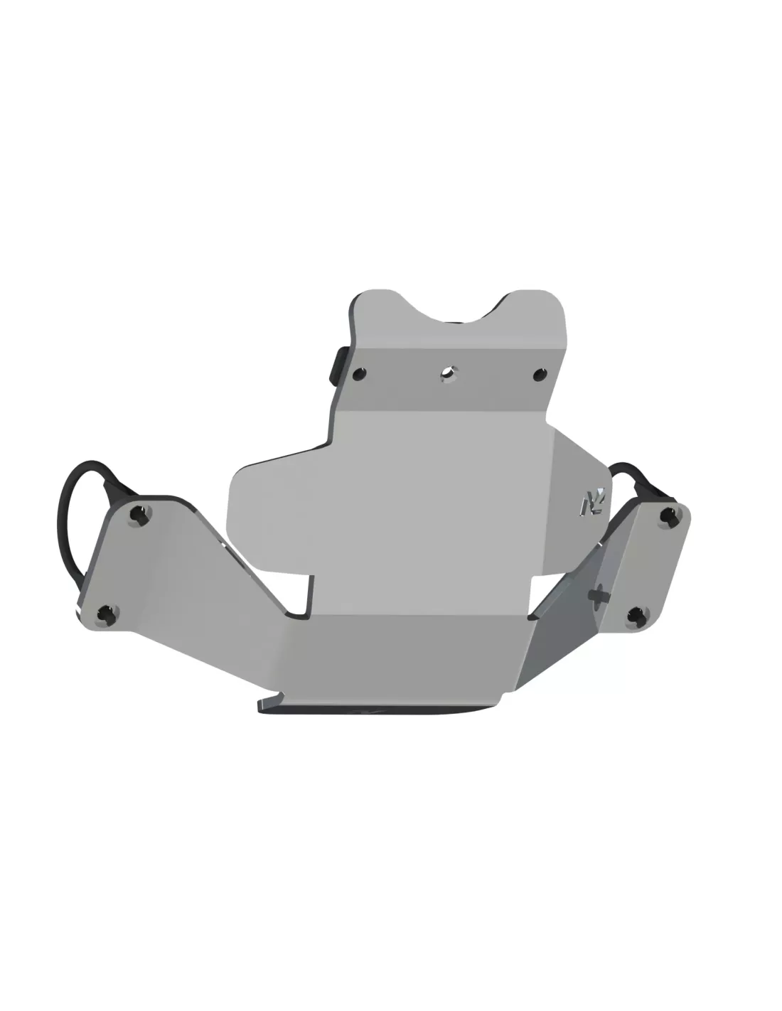 Ski de protection de nez de pont arrière en aluminium de 8mm pour