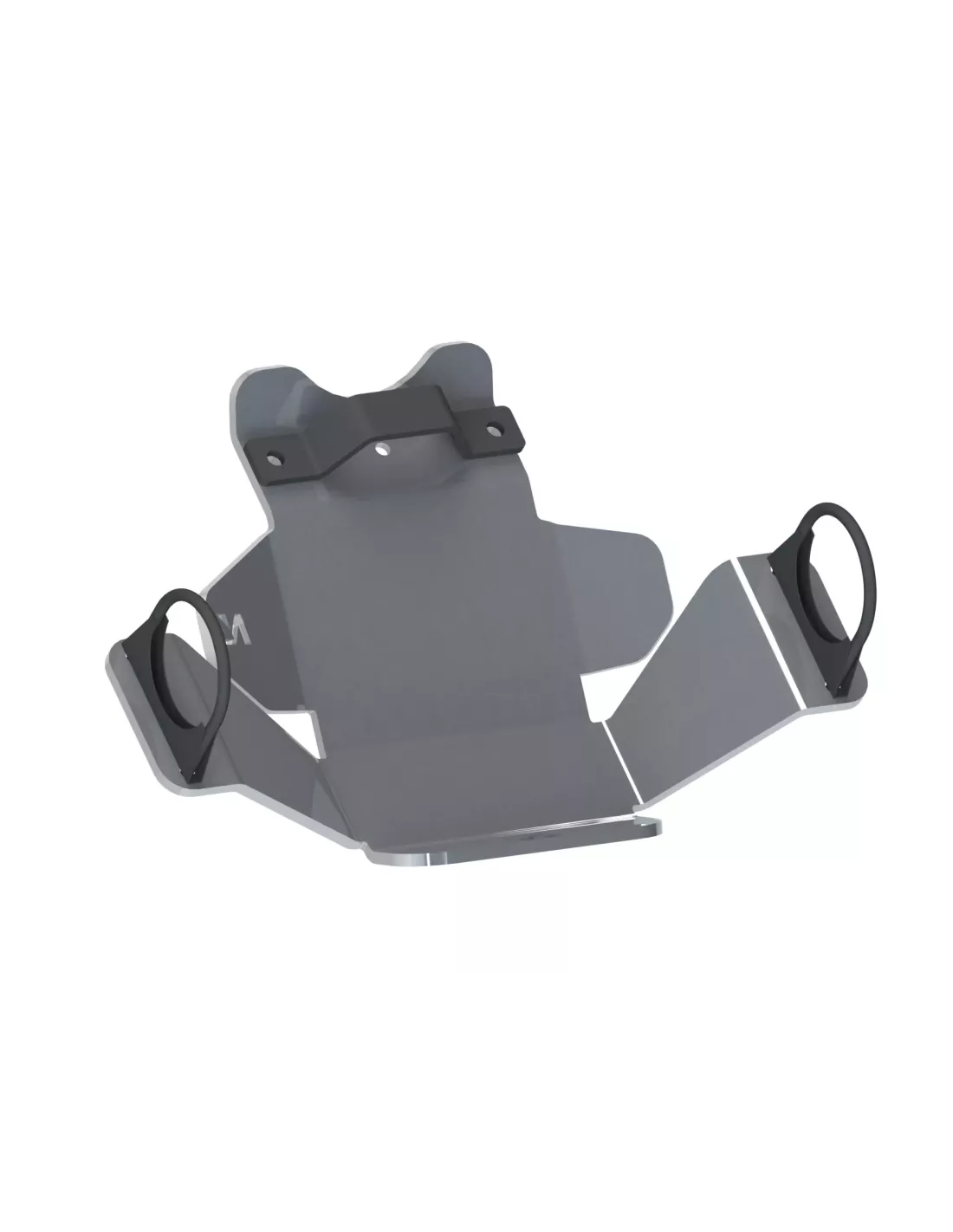 Ski de protection de nez de pont arrière en aluminium de 8mm pour