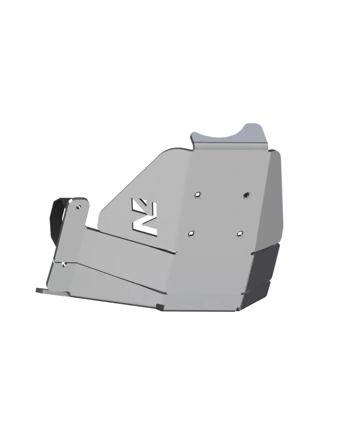 Ski de protection de nez de pont arrière en aluminium de 10mm pour