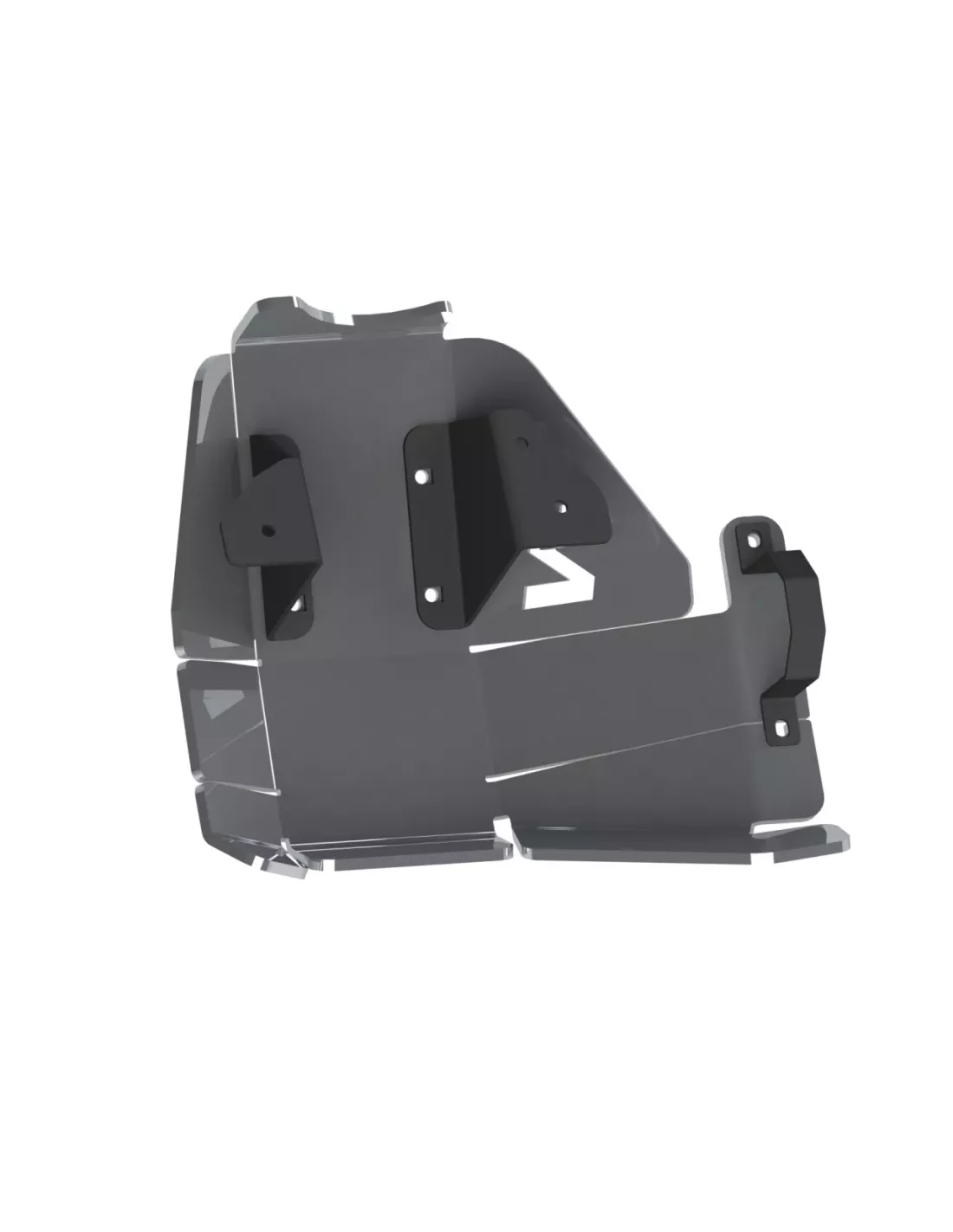 Ski de protection de nez de pont arrière en aluminium de 10mm pour