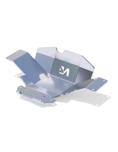 Ski protection nez pont arrière aluminium 8mm Hilux Revo