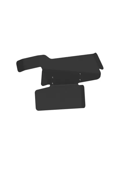 Paire de protections amortisseurs arrières en PEHD de 8mm pour Toyota