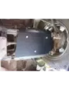 Paire de protections de triangles arrières en PEHD de 6mm pour Dacia