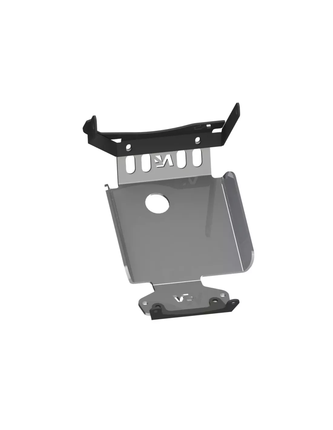 Ski de protection carter d'huile en aluminium de 6mm pour Jeep