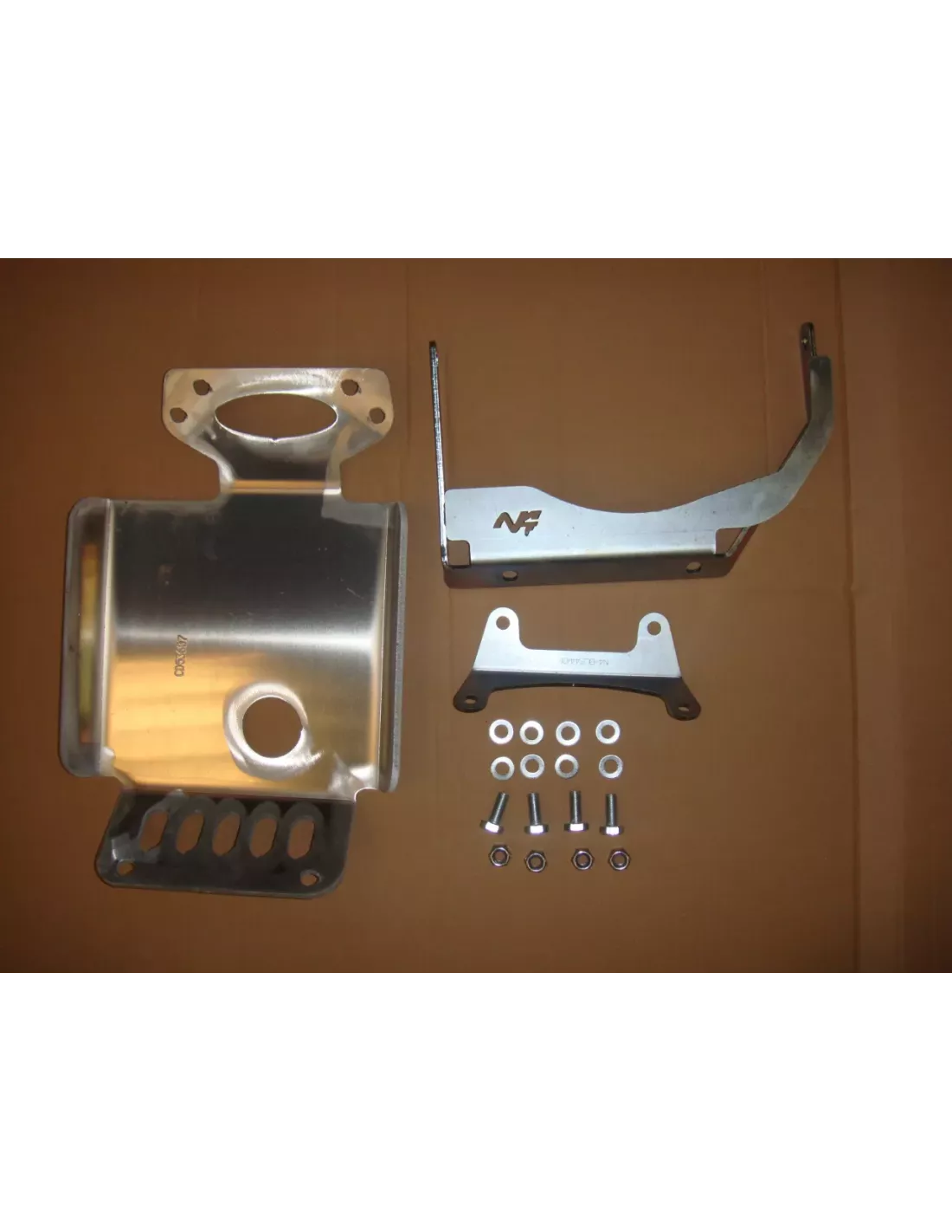Ski de protection carter d'huile en aluminium de 6mm pour Jeep