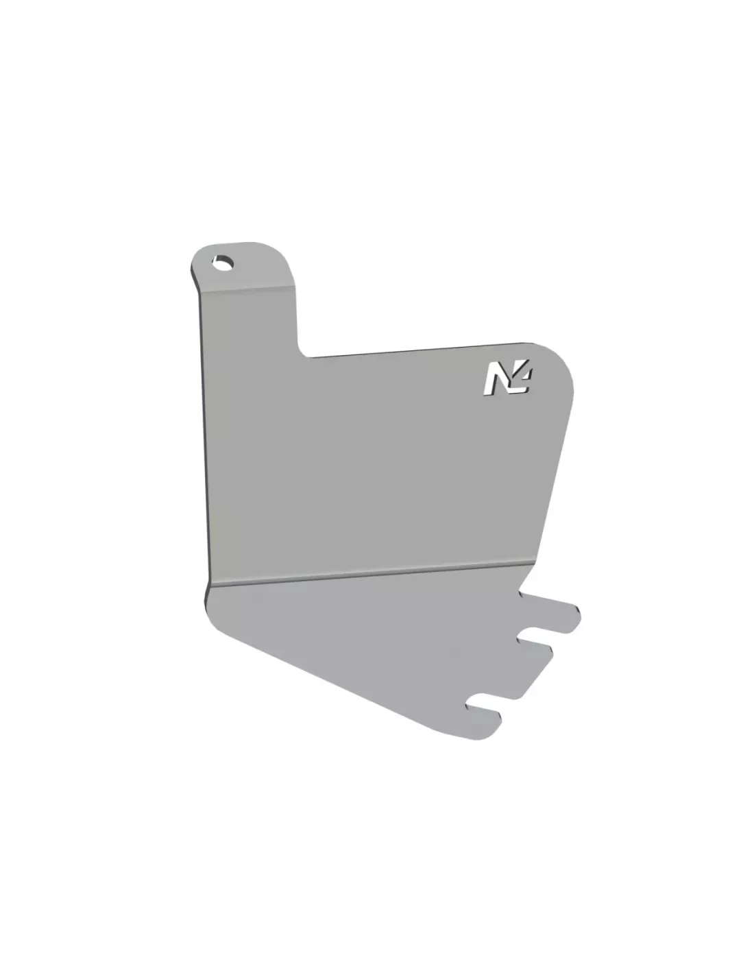 Ski de protection de tubulure d'intercooler en aluminium de 5mm pour