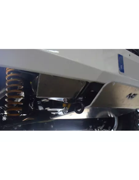 Ski de protection de tubulure d'intercooler en aluminium de 5mm pour