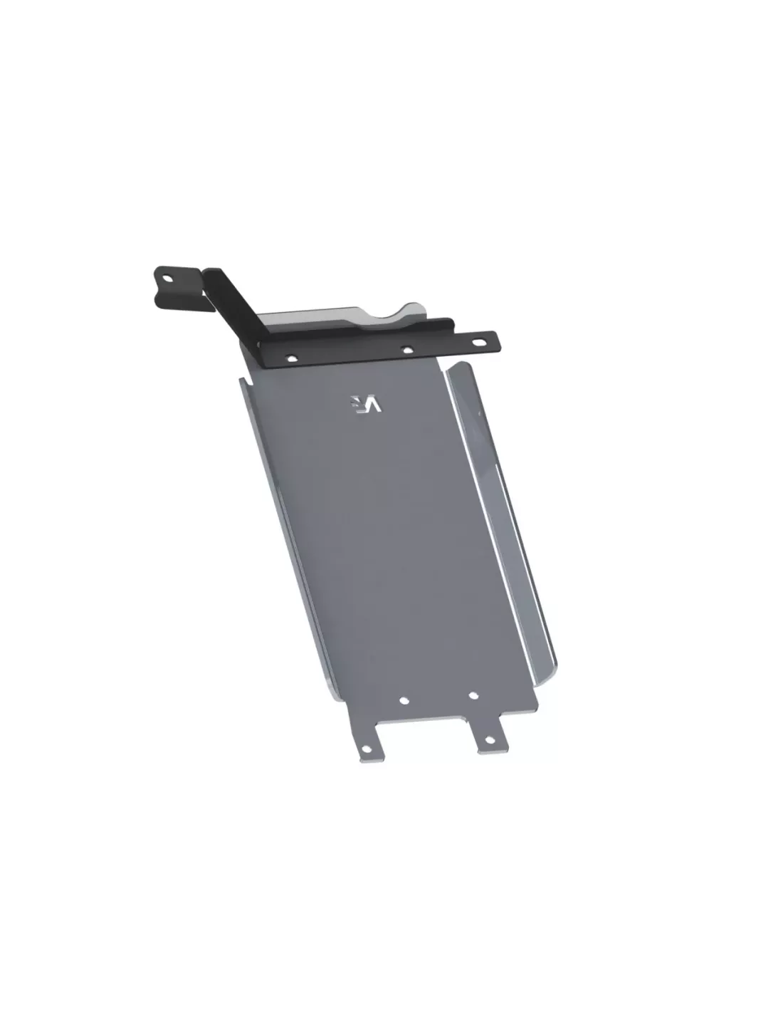 Ski de protection de silencieux central en aluminium de 6mm pour Jeep