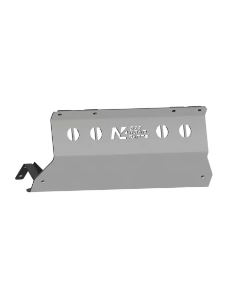 Ski de protection de silencieux arrière en aluminium de 6mm pour Jeep