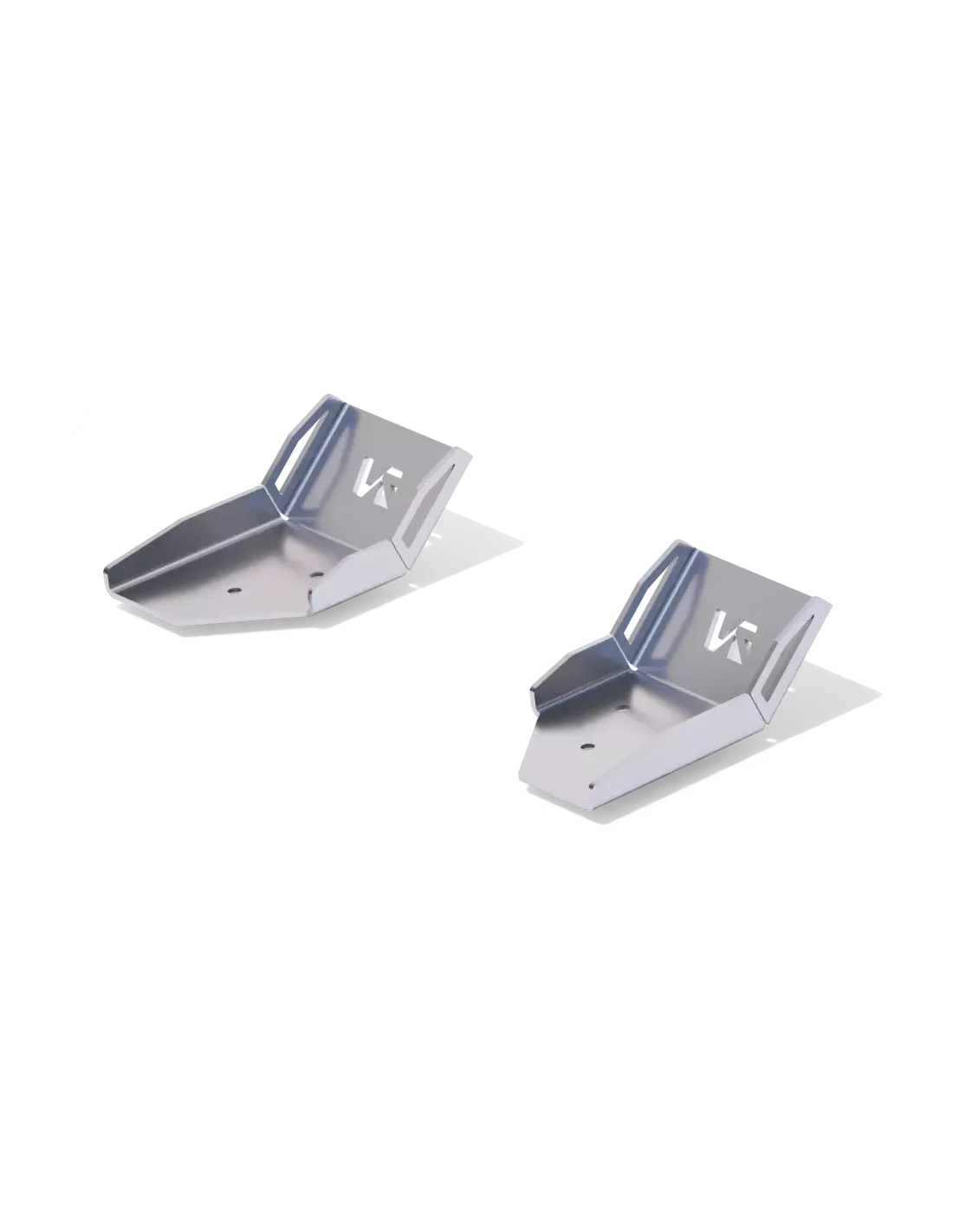 Protections aluminium 4mm ancrages tirants de pont arrière Ineos