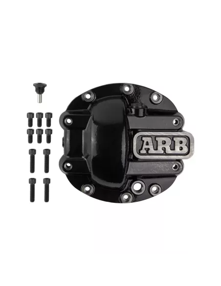 Coquille de protection noire ARB pont DANA 30 Jeep Wrangler et