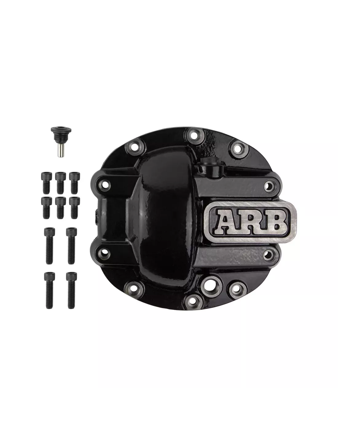 Coquille de protection noire ARB pont DANA 30 Jeep Wrangler et
