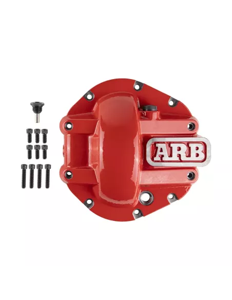 Coquille de protection rouge ARB pont DANA 44 Jeep Wrangler JK TJ ARB