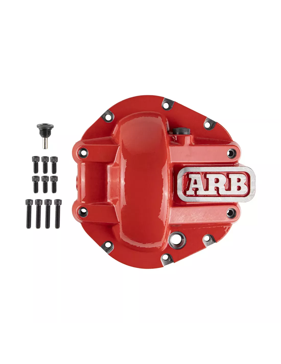 Coquille de protection rouge ARB pont DANA 44 Jeep Wrangler JK TJ ARB