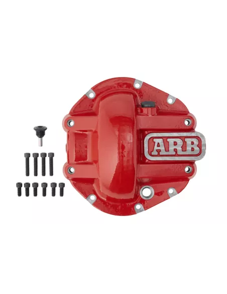 Coquille de protection rouge ARB pont DANA 44 Jeep Wrangler JK TJ ARB