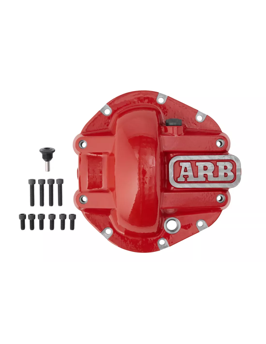 Coquille de protection rouge ARB pont DANA 44 Jeep Wrangler JK TJ ARB
