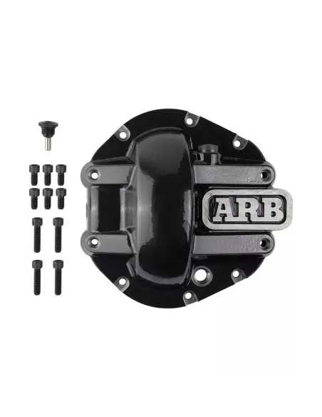 Coquille de protection noire ARB pont DANA 44 Jeep Wrangler JK TJ ARB