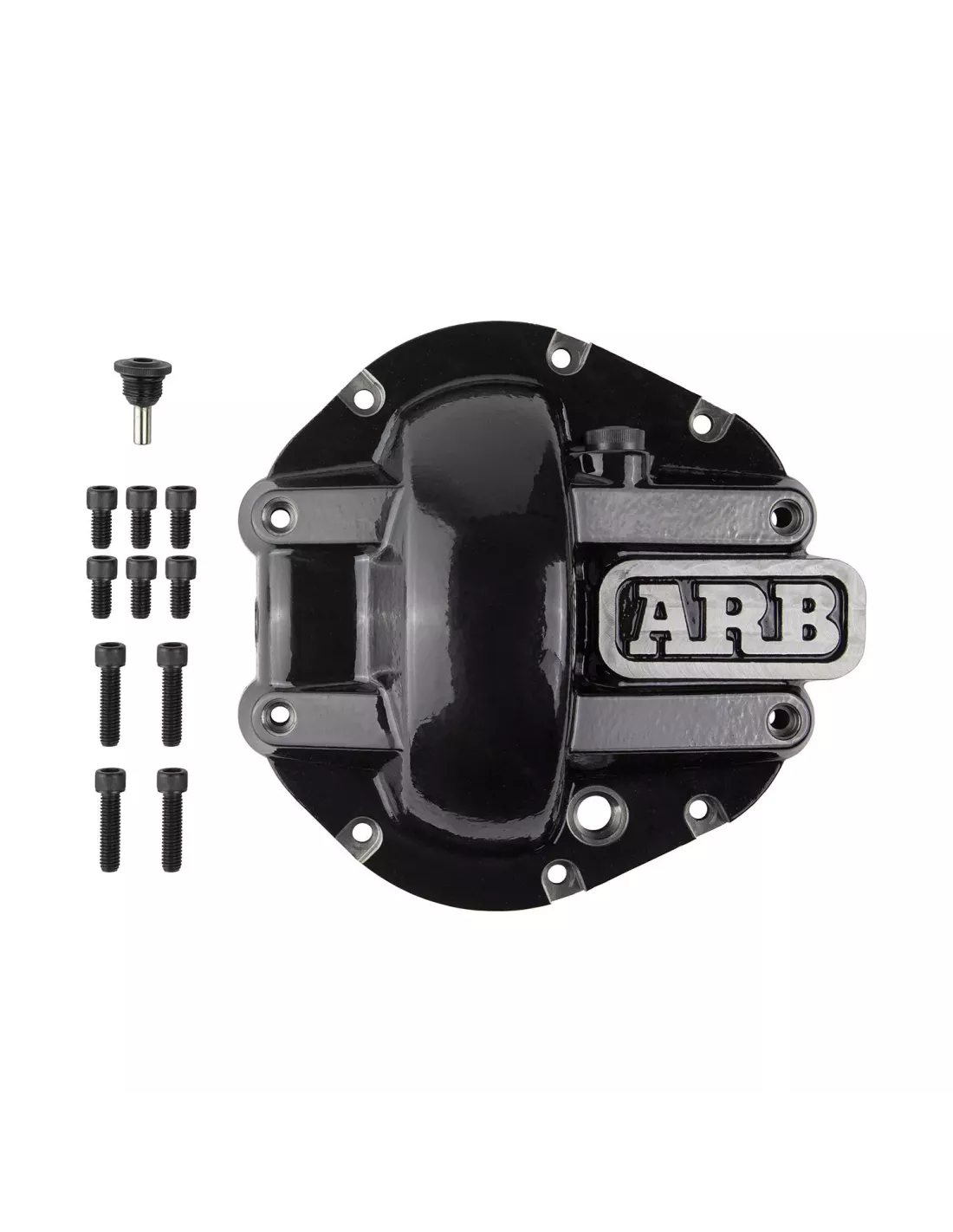 Coquille de protection noire ARB pont DANA 44 Jeep Wrangler JK TJ ARB