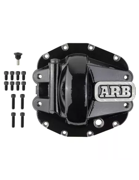 DIFF COVER JL RUBICON FRONT BLACK ARB - accessoire 4x4