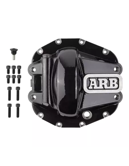 DIFF COVER JL RUIBCON REAR BLACK ARB - accessoire 4x4