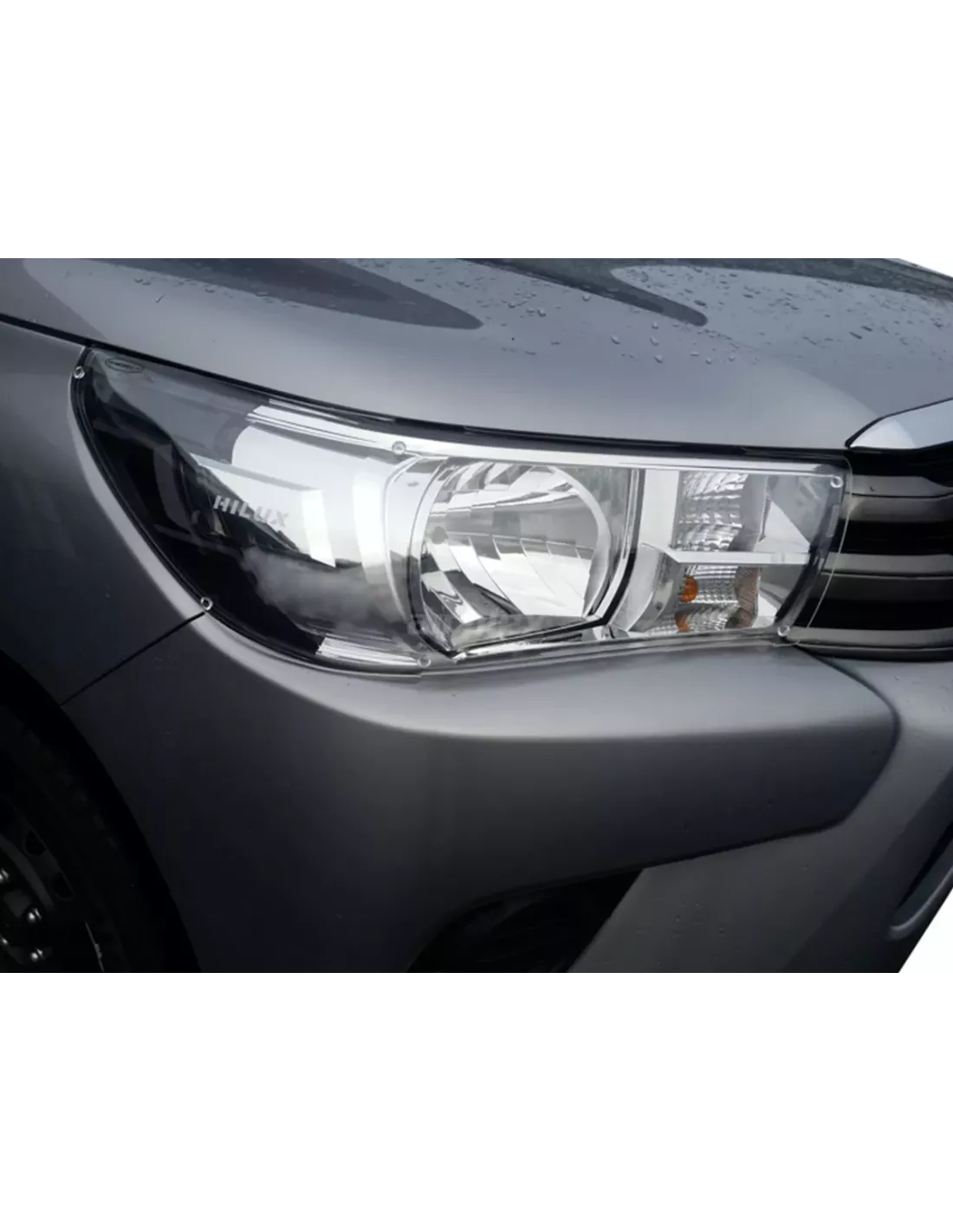 Paire protections de phare Airplex translucide Hilux Revo LeCap