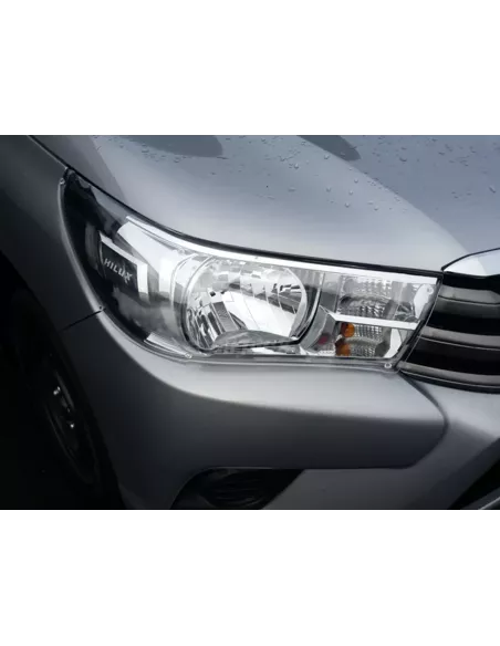 Paire protections de phare Airplex translucide Hilux Revo LeCap